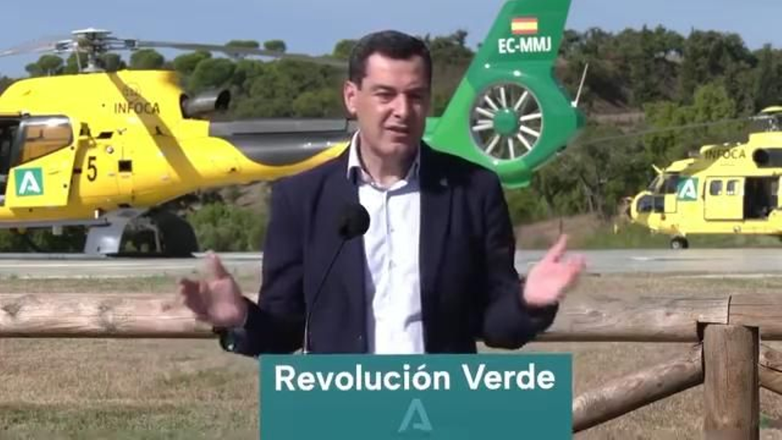 Juanma Moreno pide extremar la precaución ante el aviso naranja este miércoles