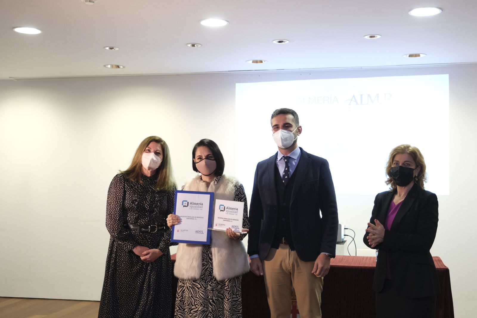 Entrega de distinciones a empresas almerienses que instauran la igualdad entre sus trabajadores