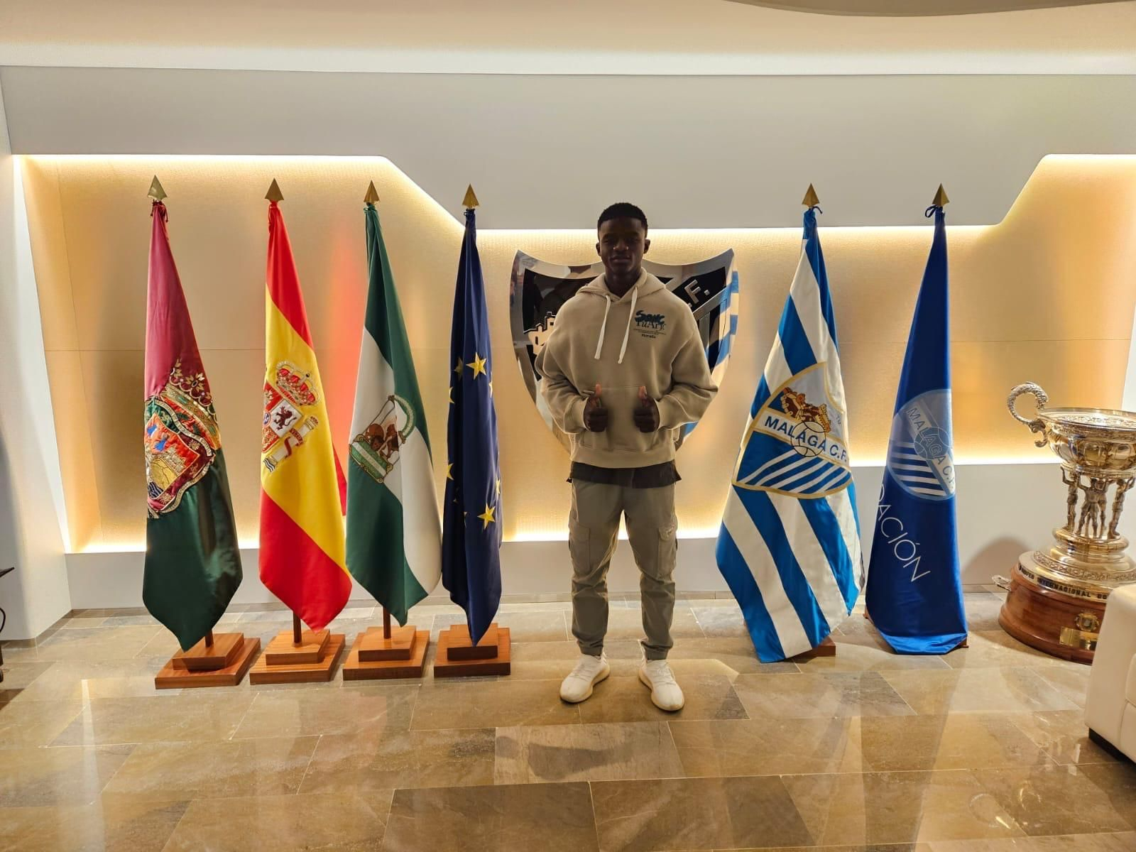 El Málaga CF cierra el fichaje del hermano de Moussa Diarra