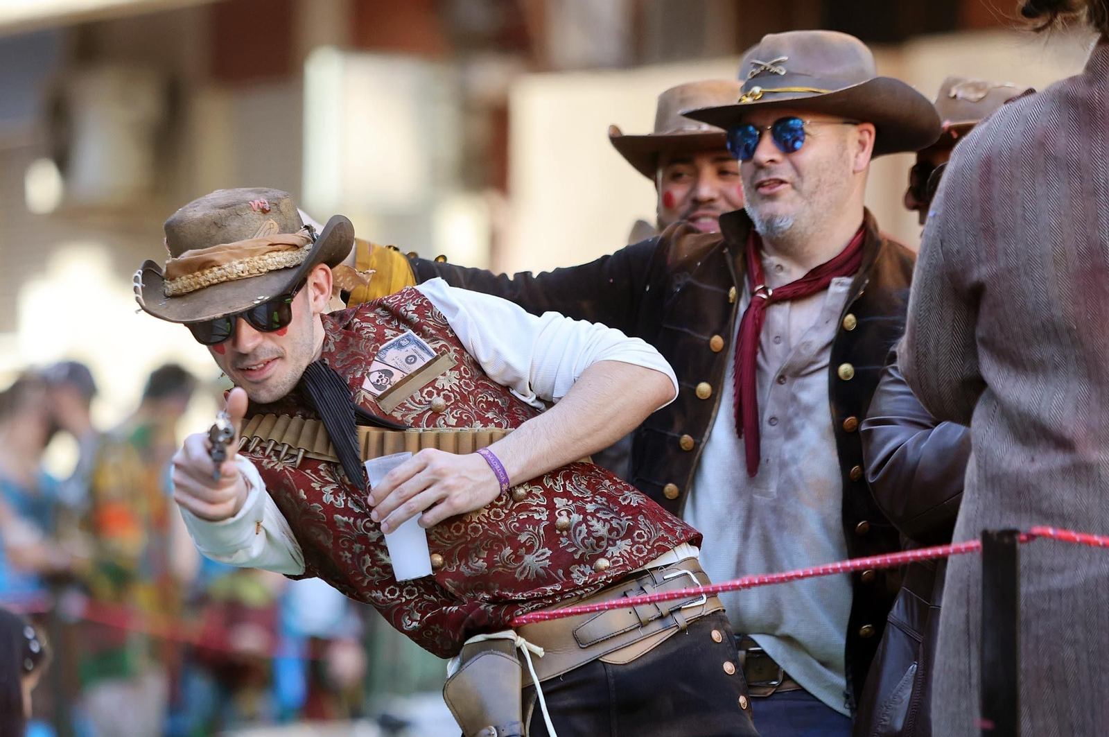 Imágenes de la cabalgata del Carnaval Colombino 2024