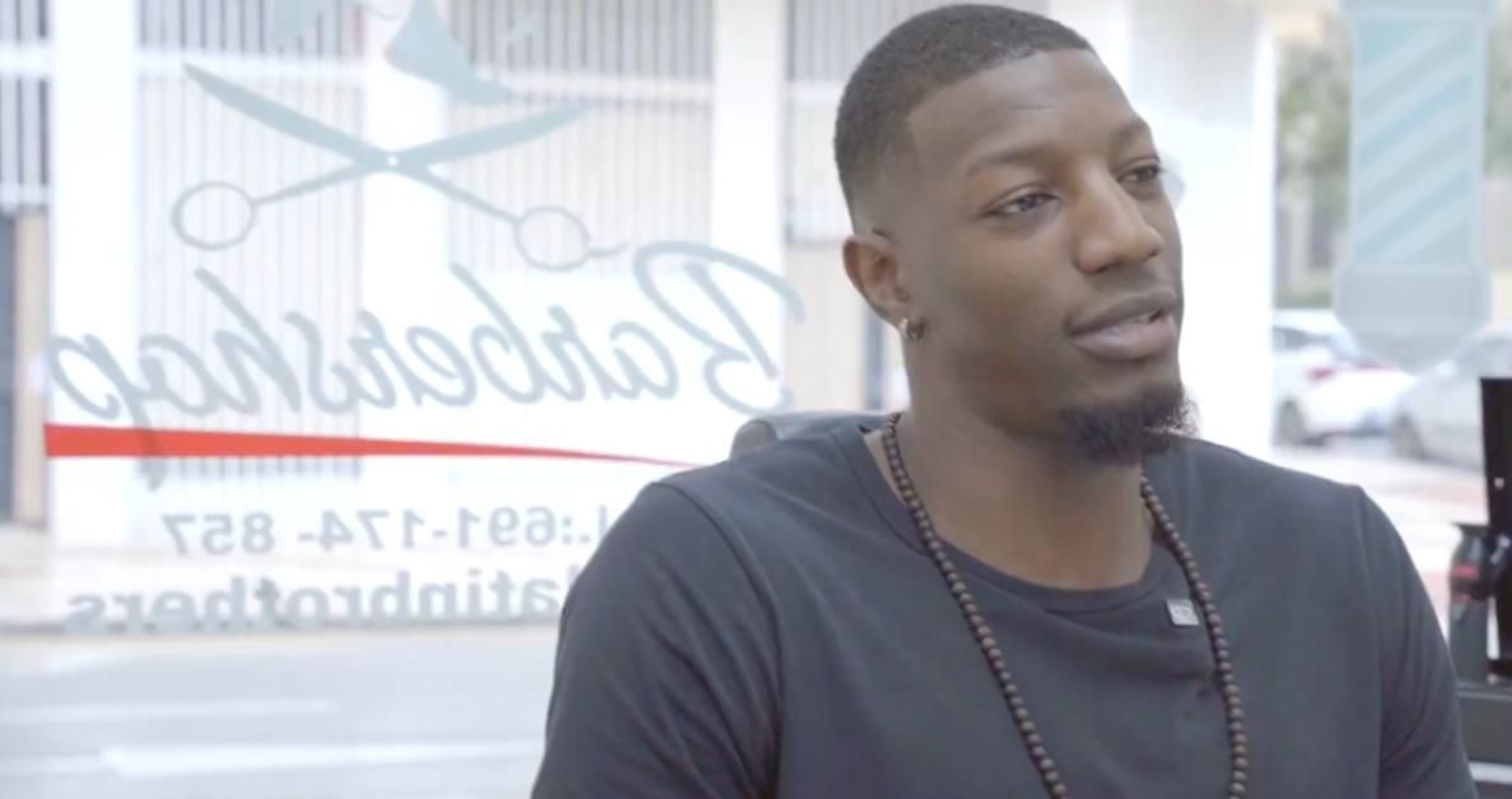 Yankuba Sima, en el reportaje.