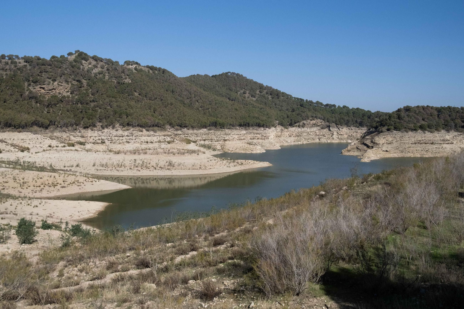 Los pantanos de Málaga, en fotos