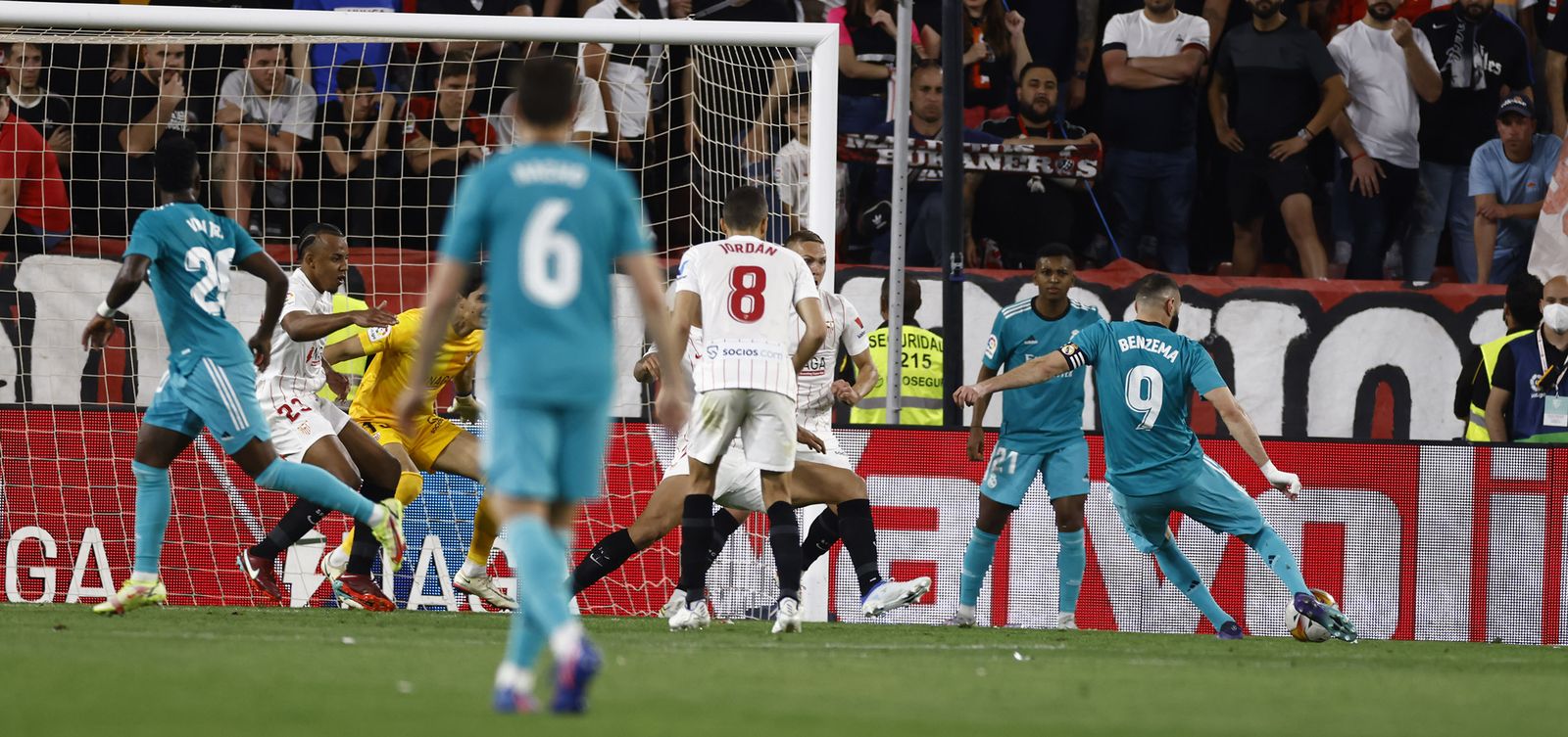 Las imágenes del Sevilla- Real Madrid