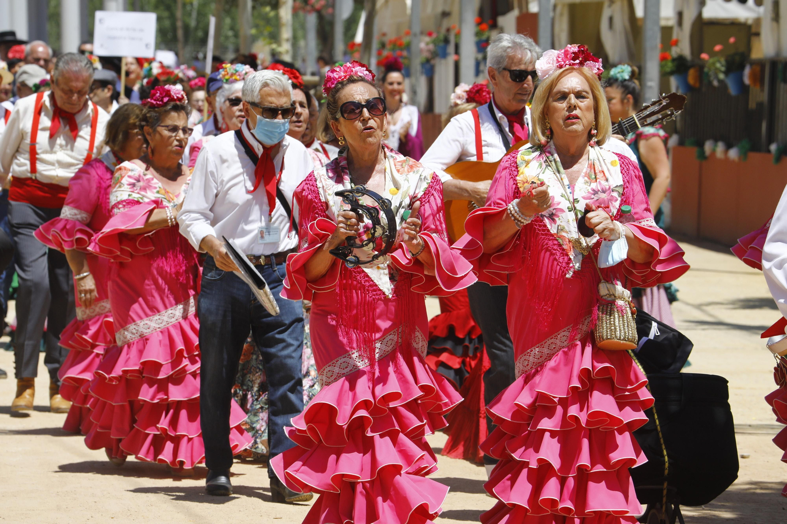 El gran día de los coros en la Feria de Córdoba, en imágenes