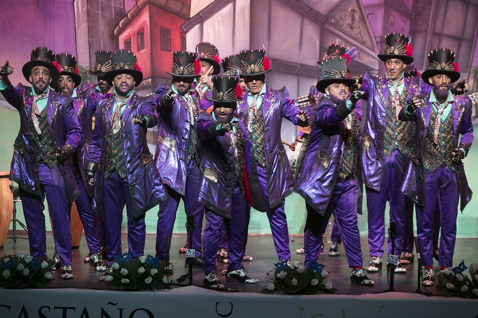 Las imágenes de la octava preliminar del Carnaval Colombino