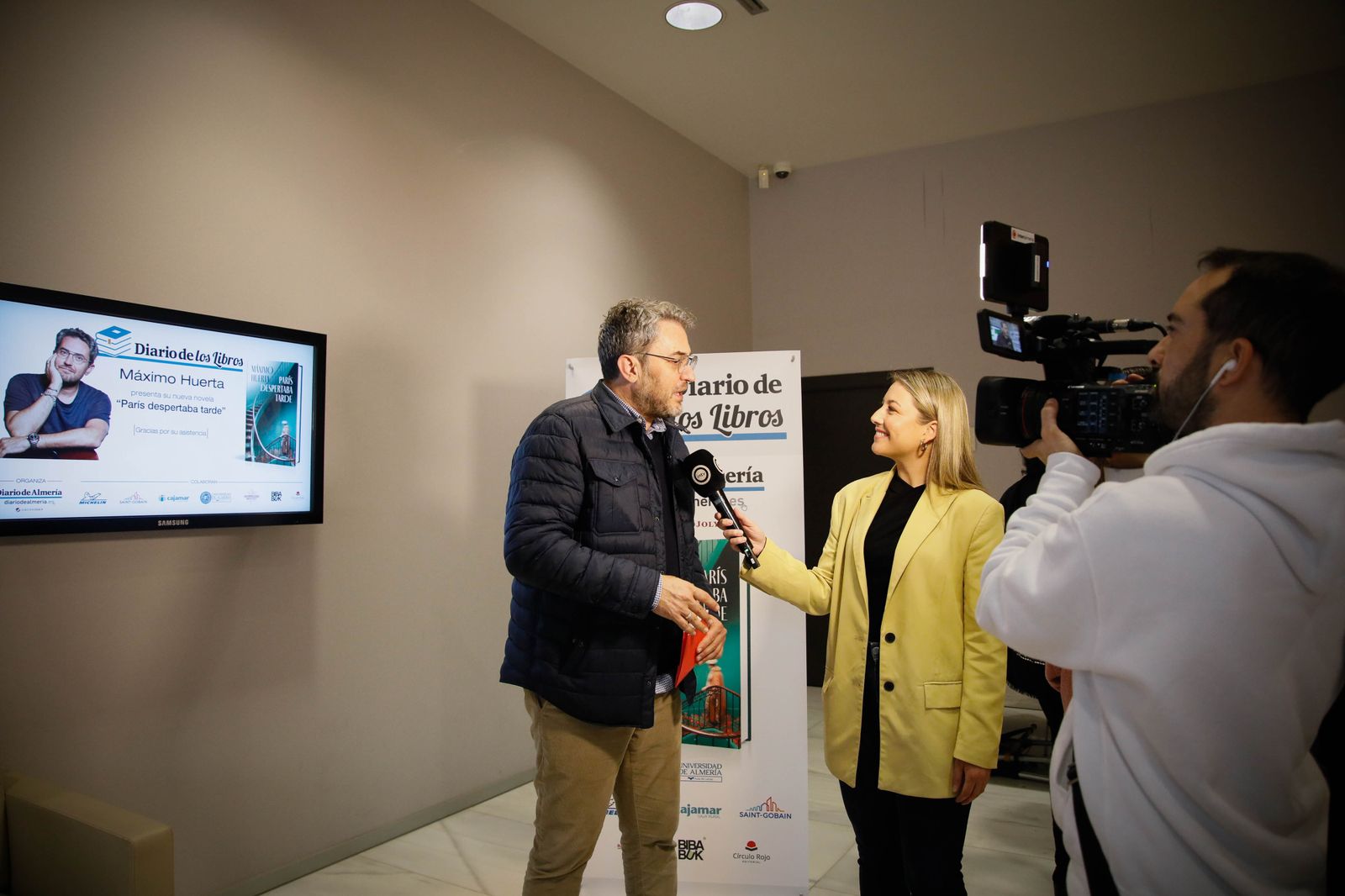 ¿Has estado en la presentación del libro de Máximo Huerta? Entra en la galería y buscate