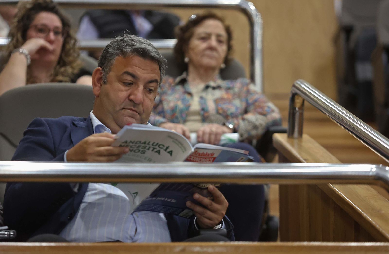 Imágenes de la presentación de la revista Andalucía Económica en Algeciras