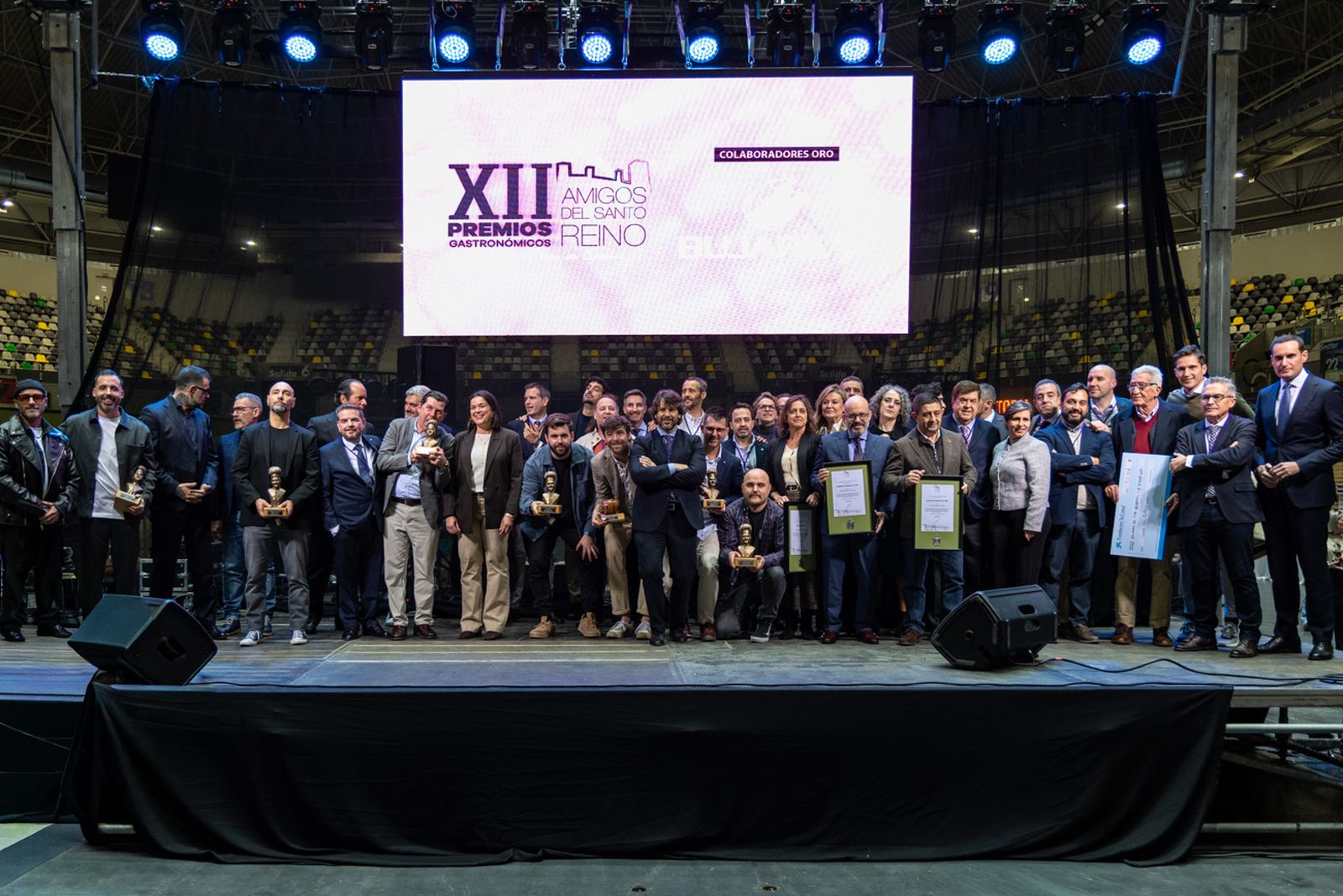 Gala de entrega de los XII Premios Gastronómicos Amigos del Santo Reino