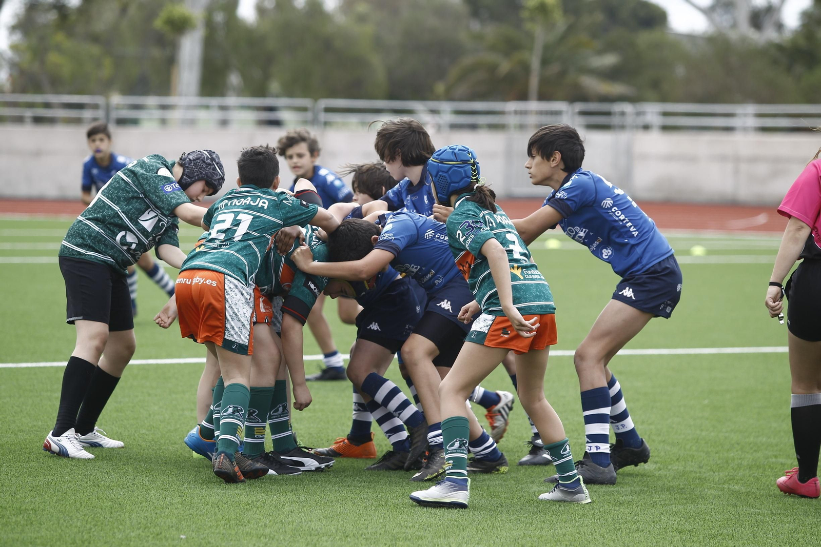 Fotogalería rugby sub-12 andaluz en la Base de La Legión. Viator (Almería)