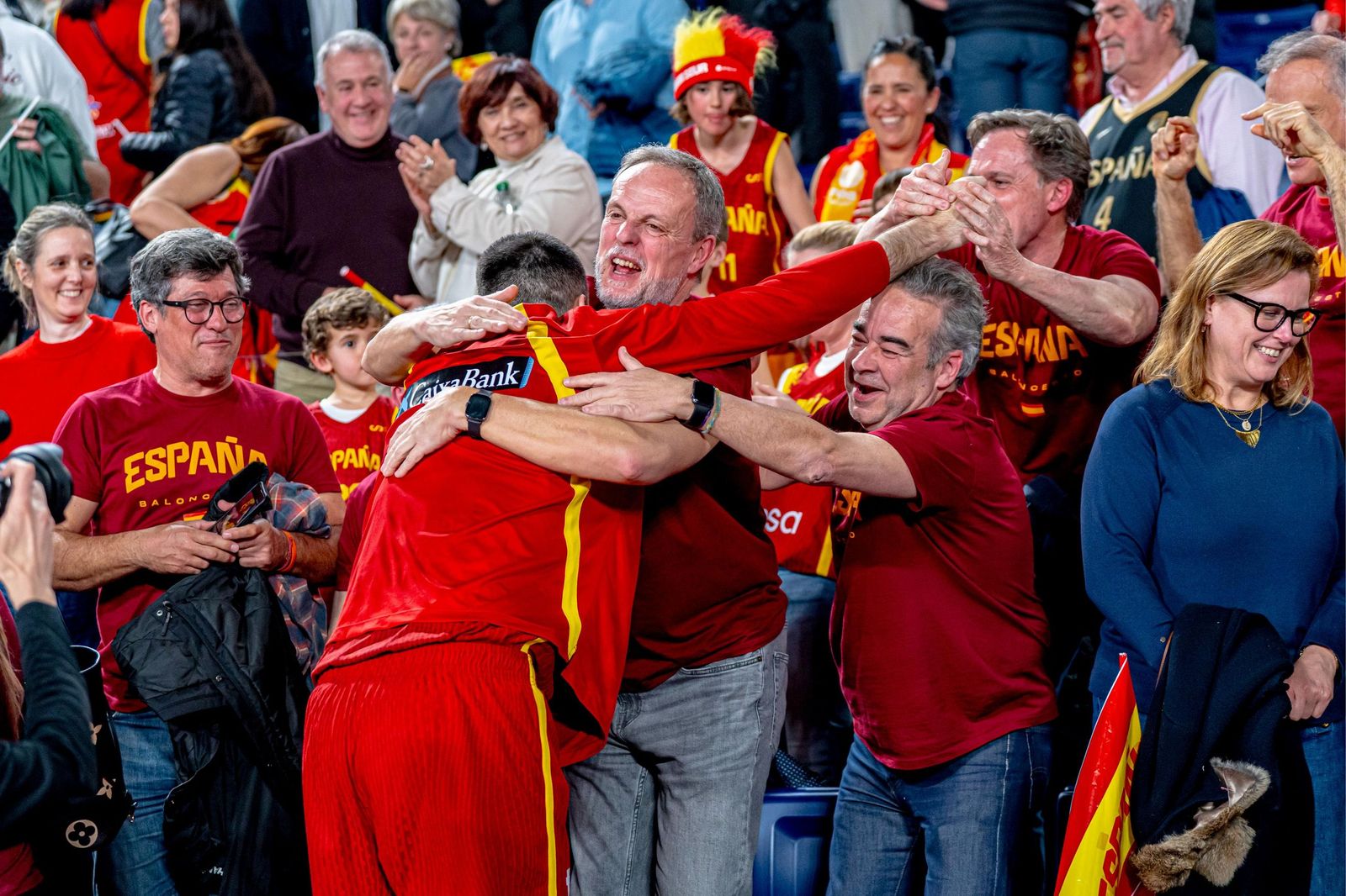 Las mejores fotos del España-Ucrania de baloncesto