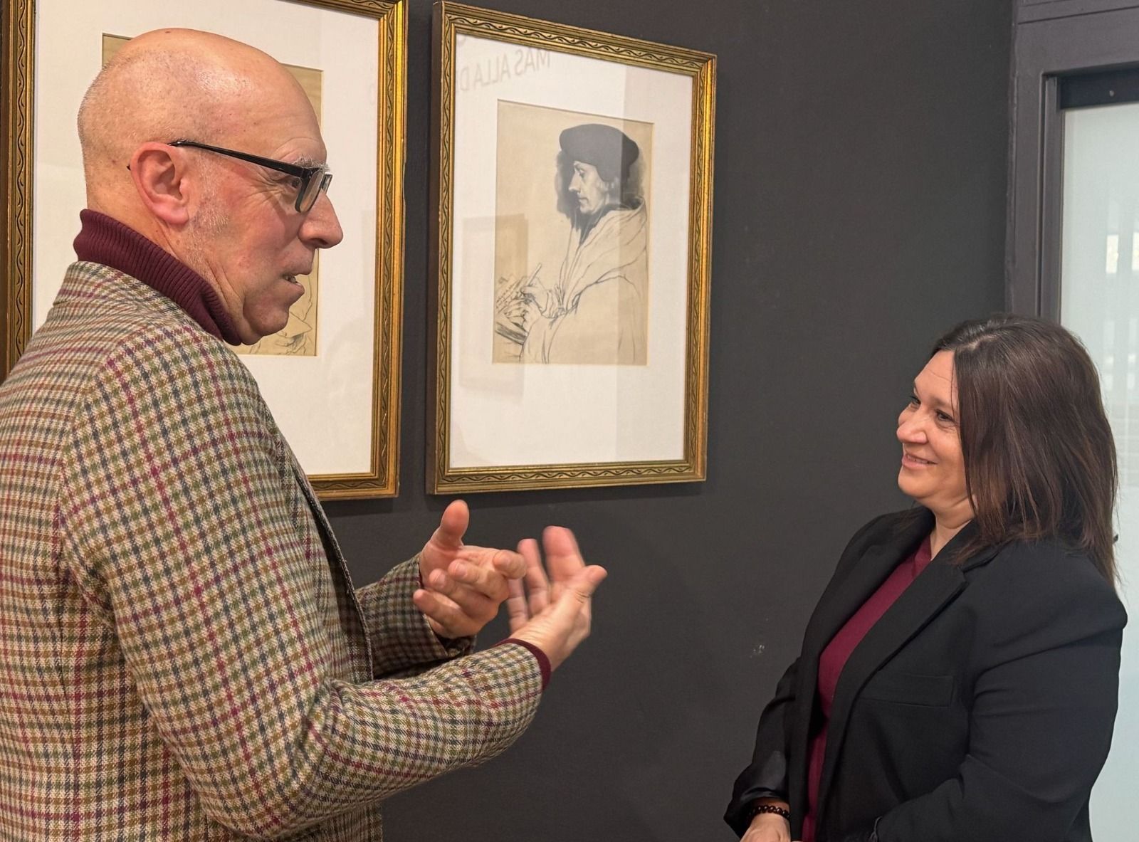 Susan Rivas El Museo de Chiclana inaugura la muestra ‘Dibujo. Más allá del boceto’
