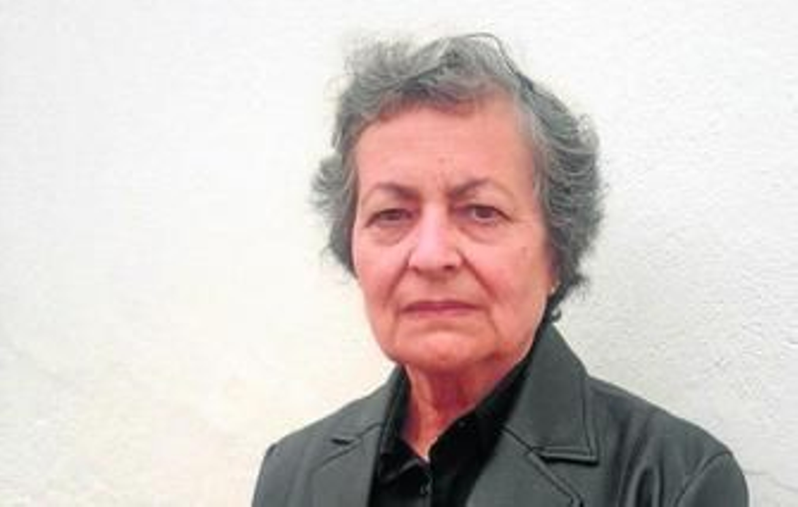 Francisca Rodríguez, en su casa de Villanueva de los Castillejos.