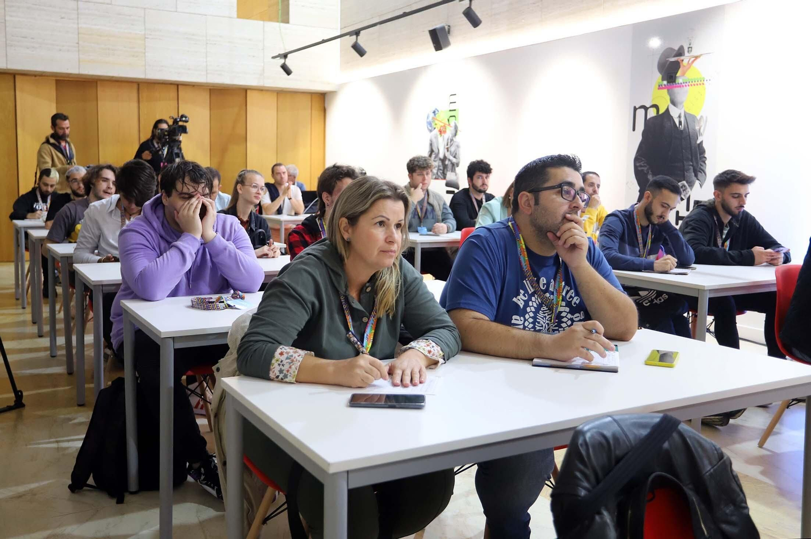 Talleres y ambiente en la segunda edición de Binómico, en imágenes