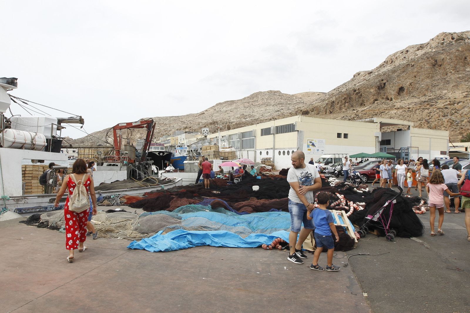 Fotogalería Jornada Puertas Abiertas Puerto Pesquero Almería