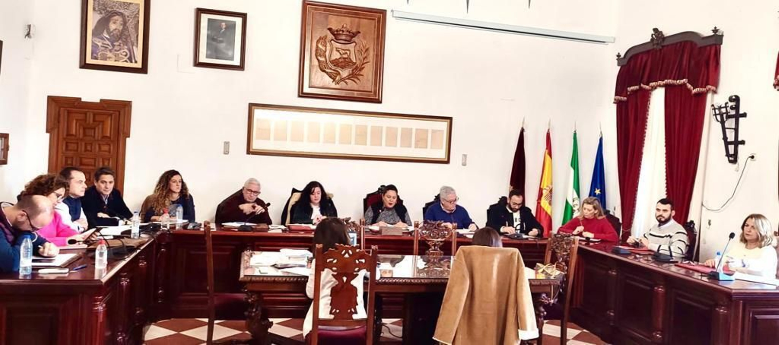 Pleno del Ayuntamiento de Montoro.