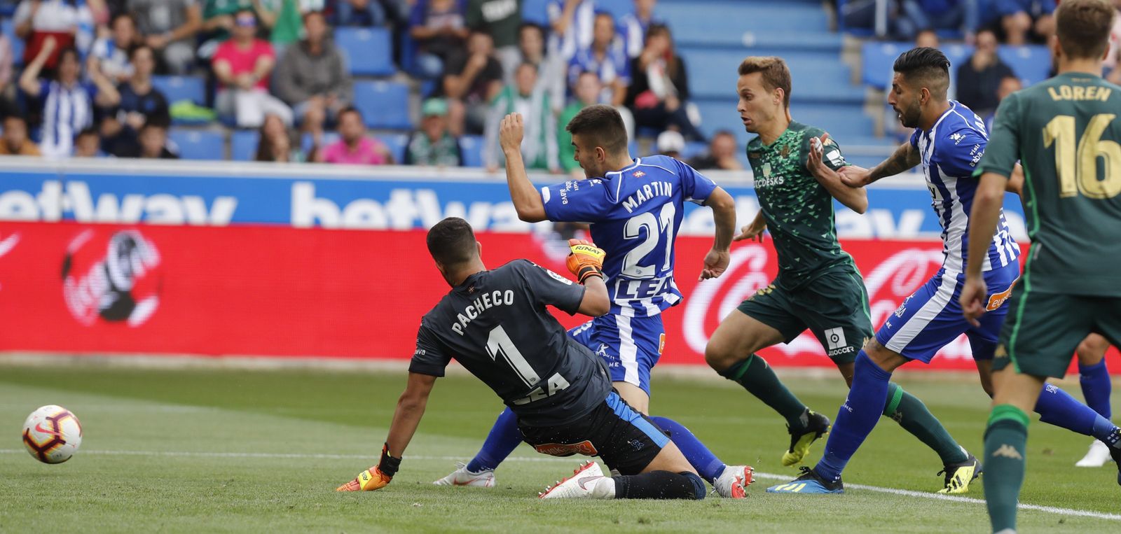 Las imágenes del Alavés-Betis