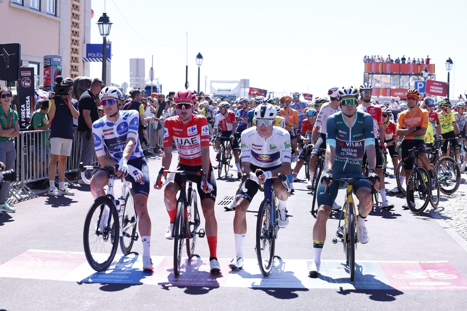 Luis Ángel Maté, protagonista en la fuga de la Vuelta a España