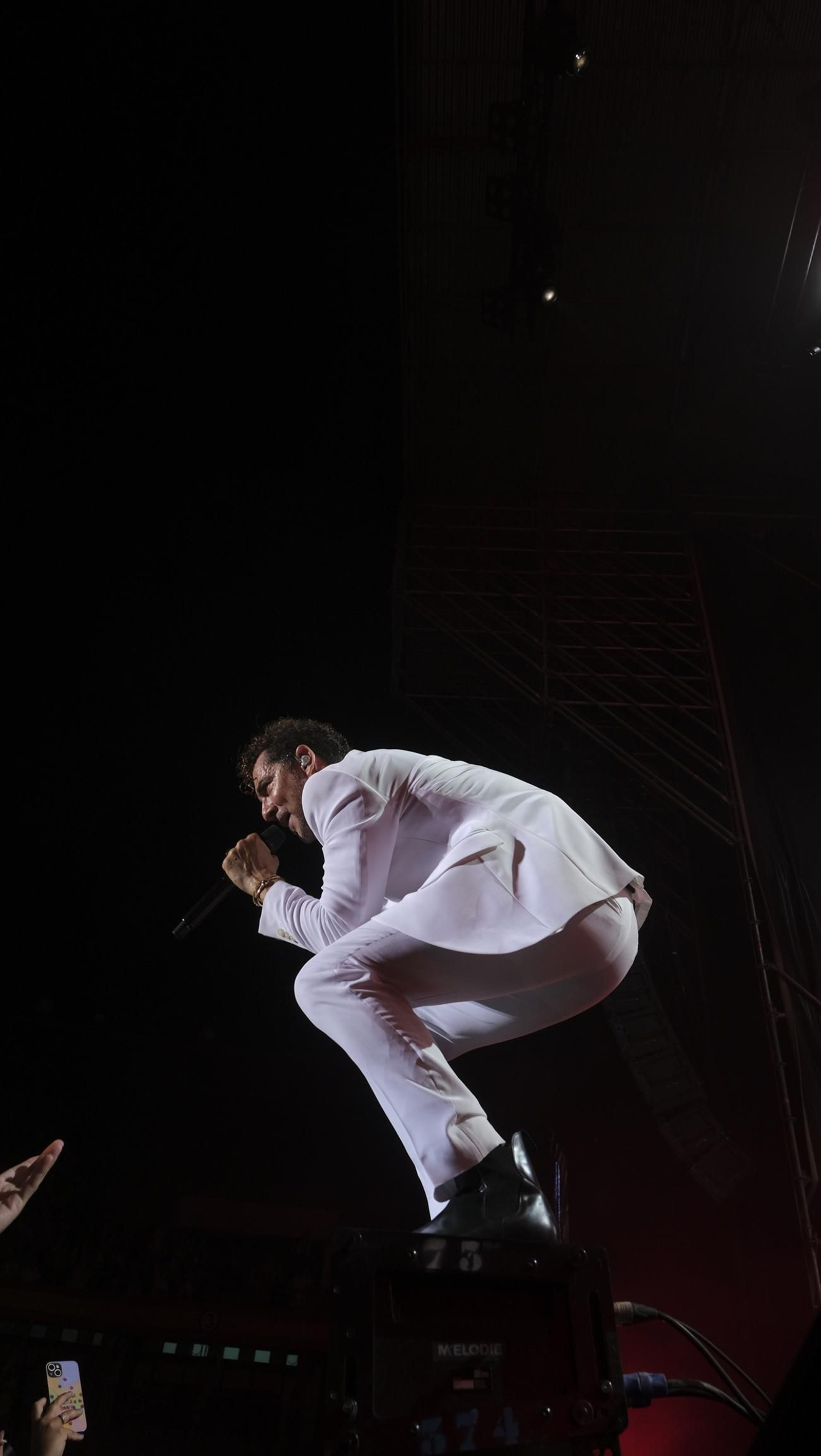 David Bisbal arrasa en su concierto de Roquetas de Mar