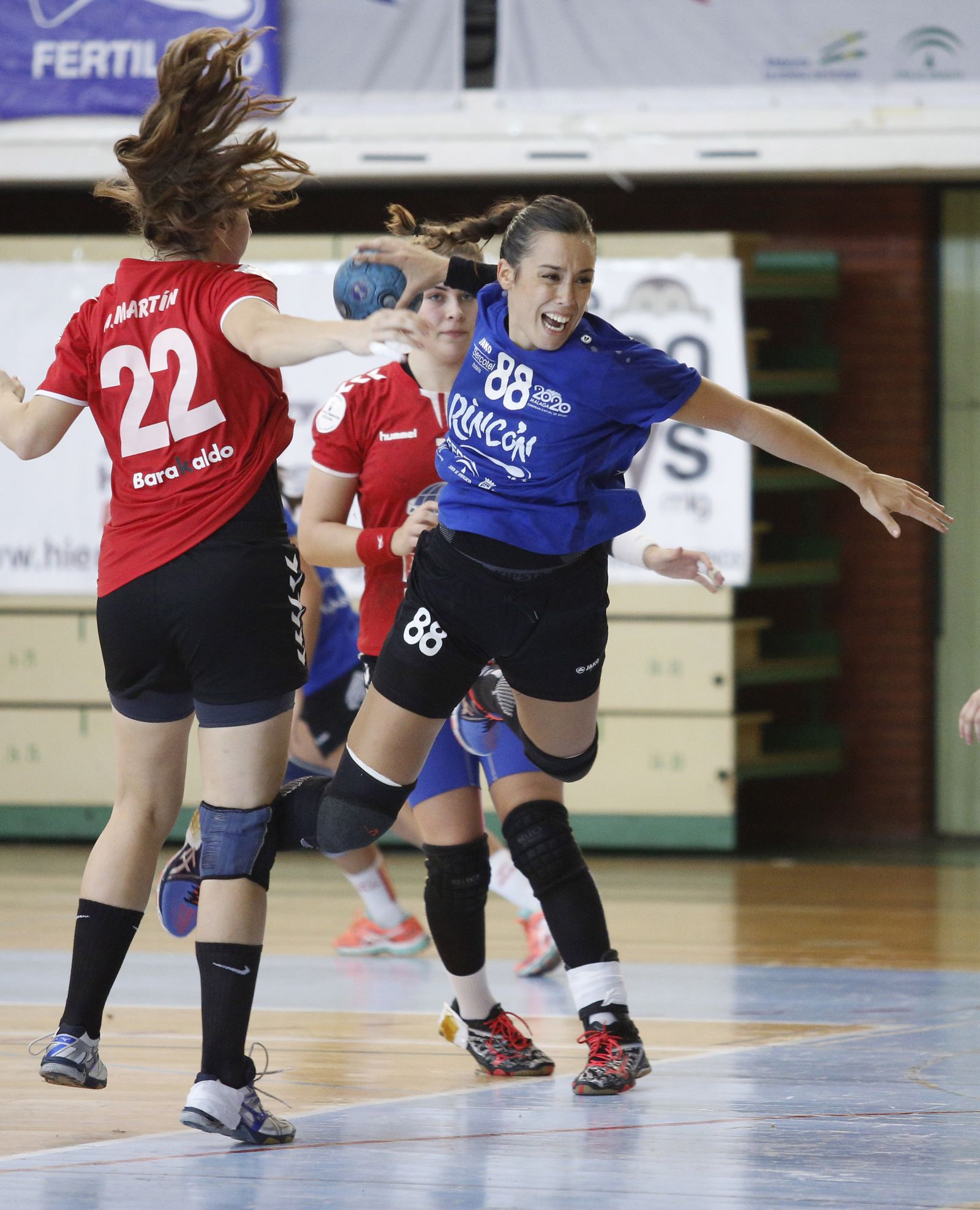 Las fotos de la carrera de Paula García