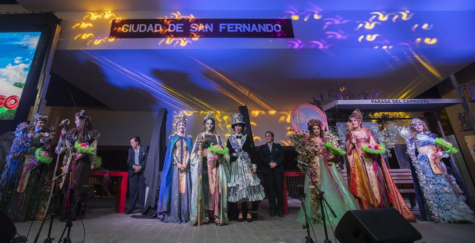 Las imágenes del Pregón del Carnaval en San Fernando