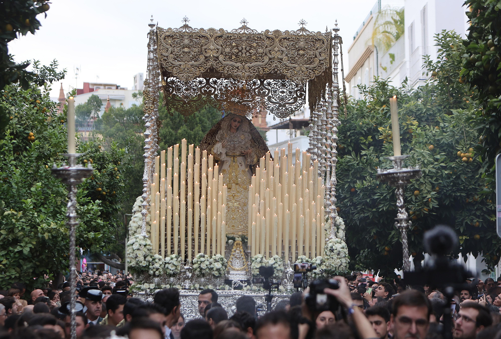 Salida extraordinaria de la Virgen del Patrocinio