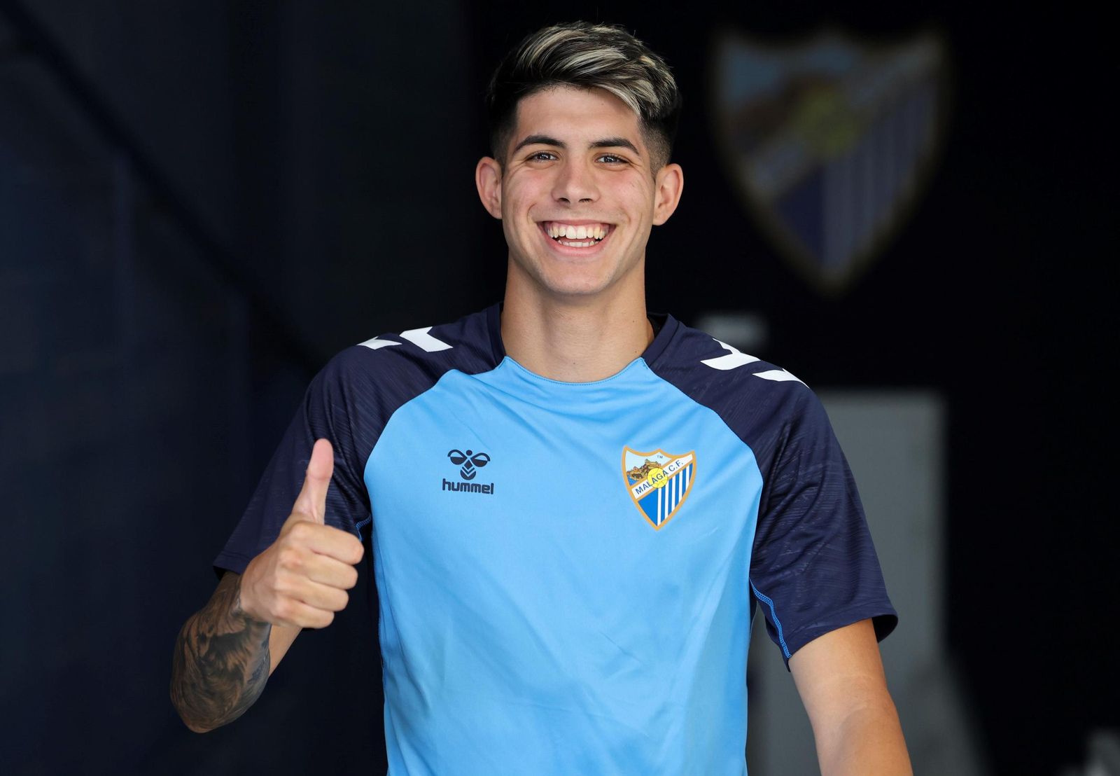 La etapa de Antoñito Cordero en el Málaga CF, en fotos