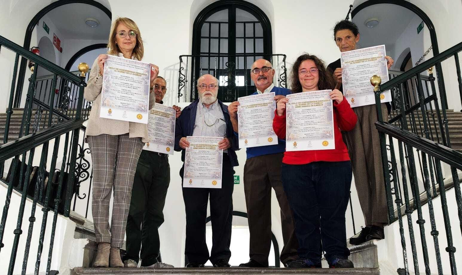 Presentación de conferencias del Barrio de la Caridad.