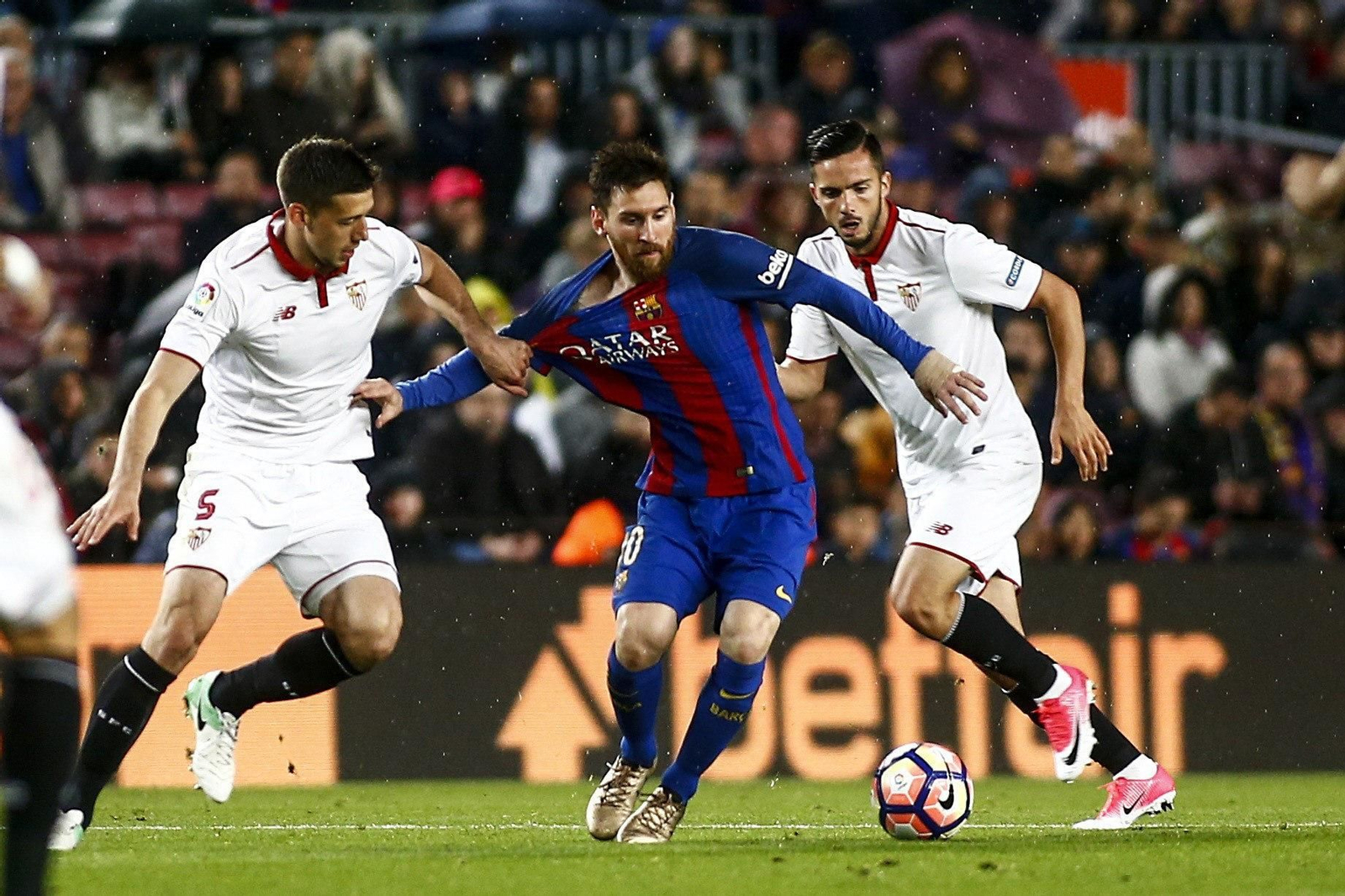 El Barcelona-Sevilla FC, en imágenes