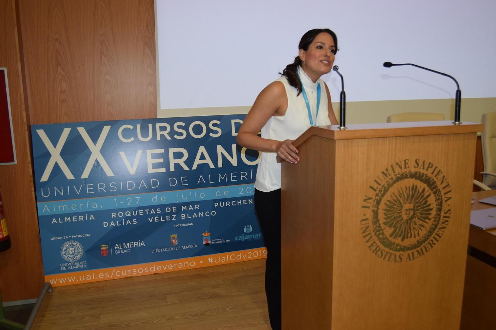 Patricia Cornett,  ponente americana y directora de banda sinfónica.