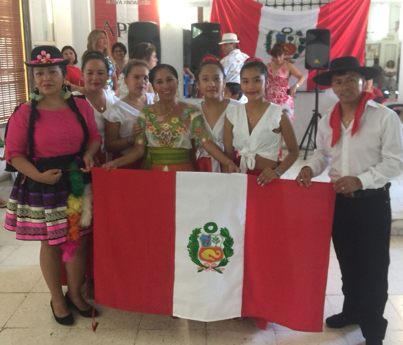 Algunos de los participantes que acudieron a la celebración.