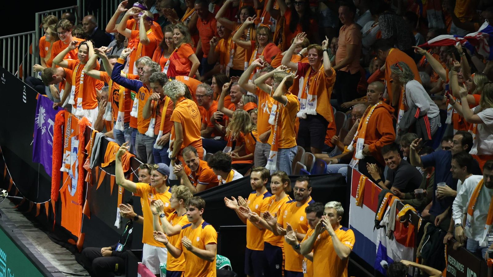 El doble Alcaraz-Granollers vs Koolhof-Van de Zandschulp, en fotos