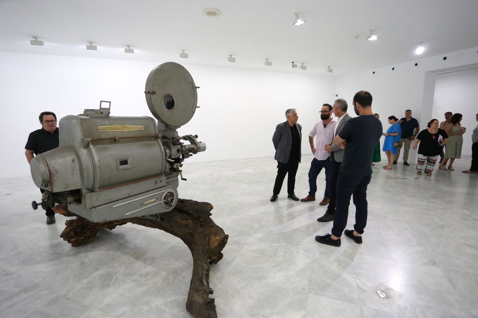 Exposición 'Riflepistolacañón' del artista jienense Jacobo Castellano en el CAAC de Sevilla