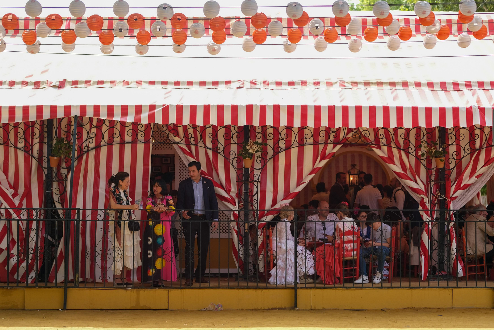Ambiente un sábado de feria