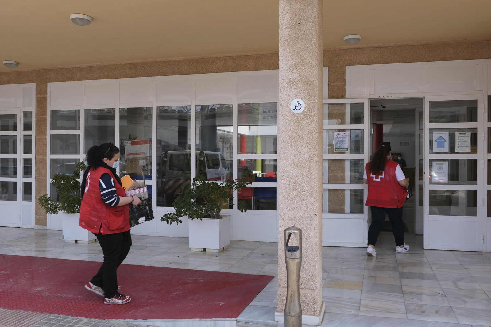 Fotogalería nuevo uso albergue Inturjoven, centro de confinamiento  COVID-19.