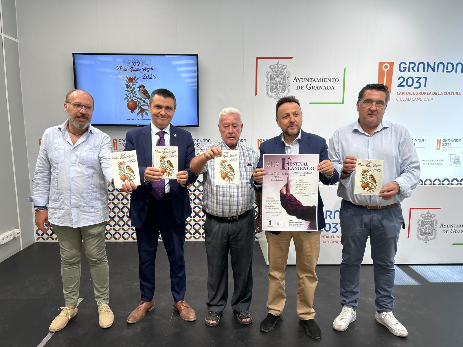 Presentación de las fiestas del Zaidín.