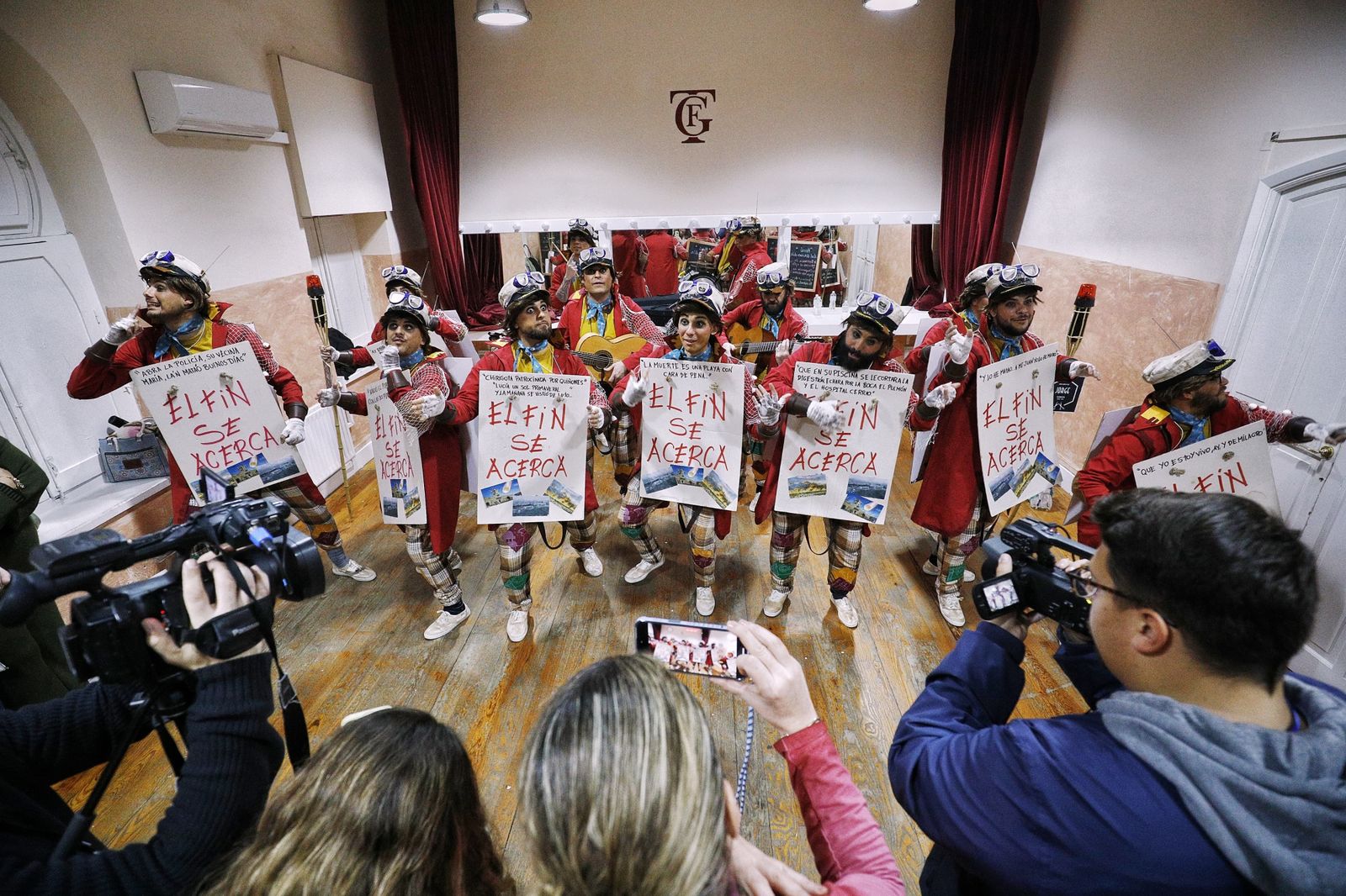 Chirigota 'La alegría de Cai (los apocalípticos)'