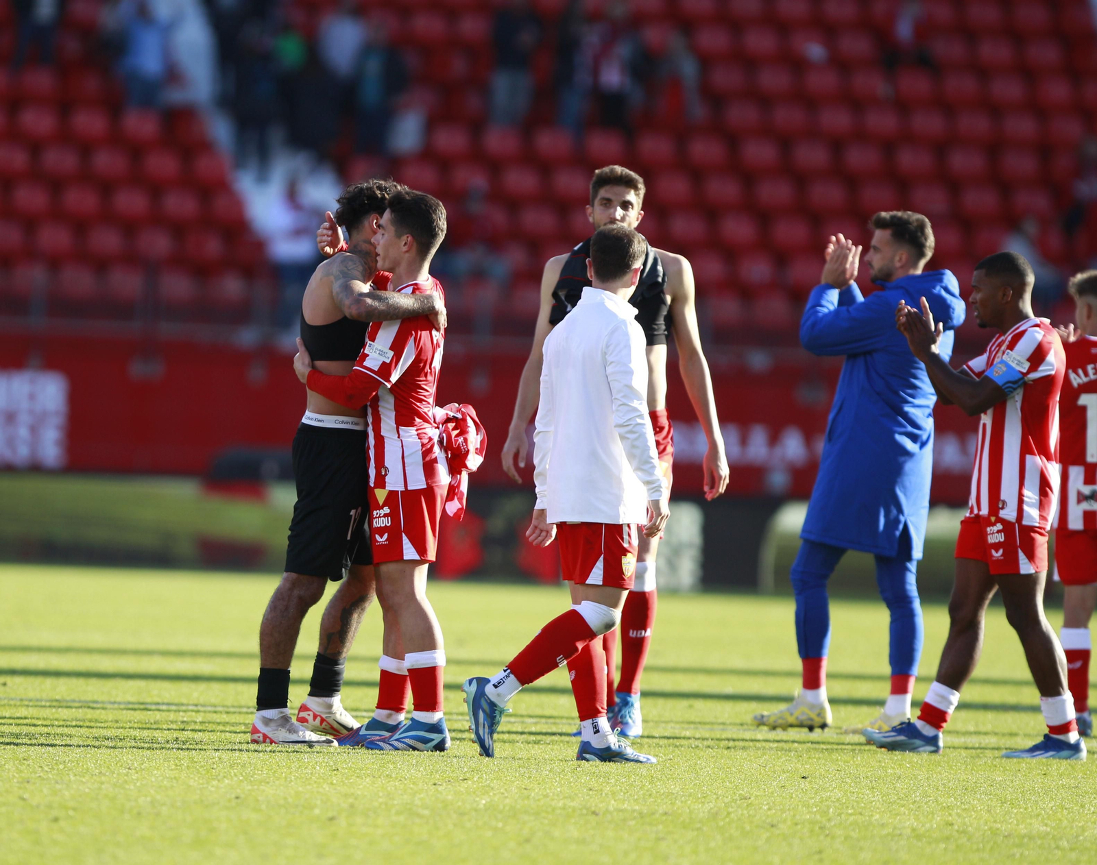 Imágenes del partido U.D. Almería-R.C.D. Mallorca