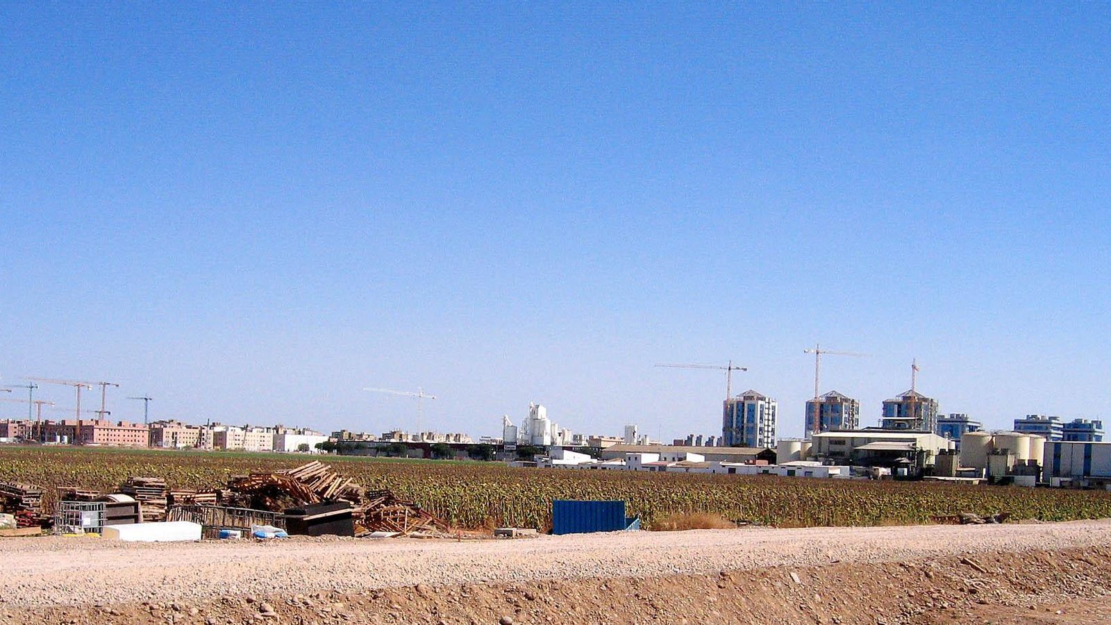 El arco norte de la ciudad al que daría servicio la SE-35.