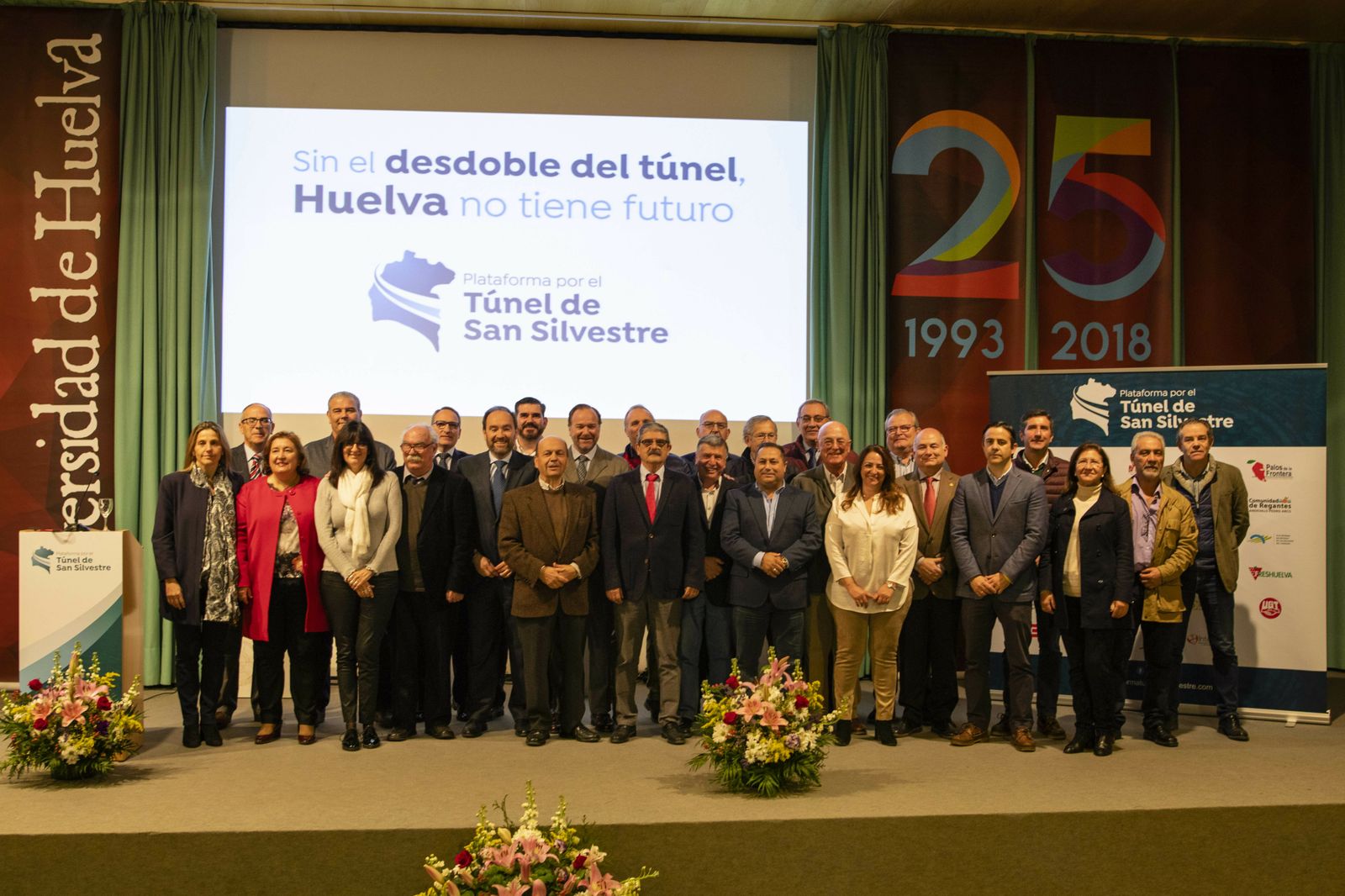 Firmantes del manifiesto por el desdoble del Túnel de San Silvestre.