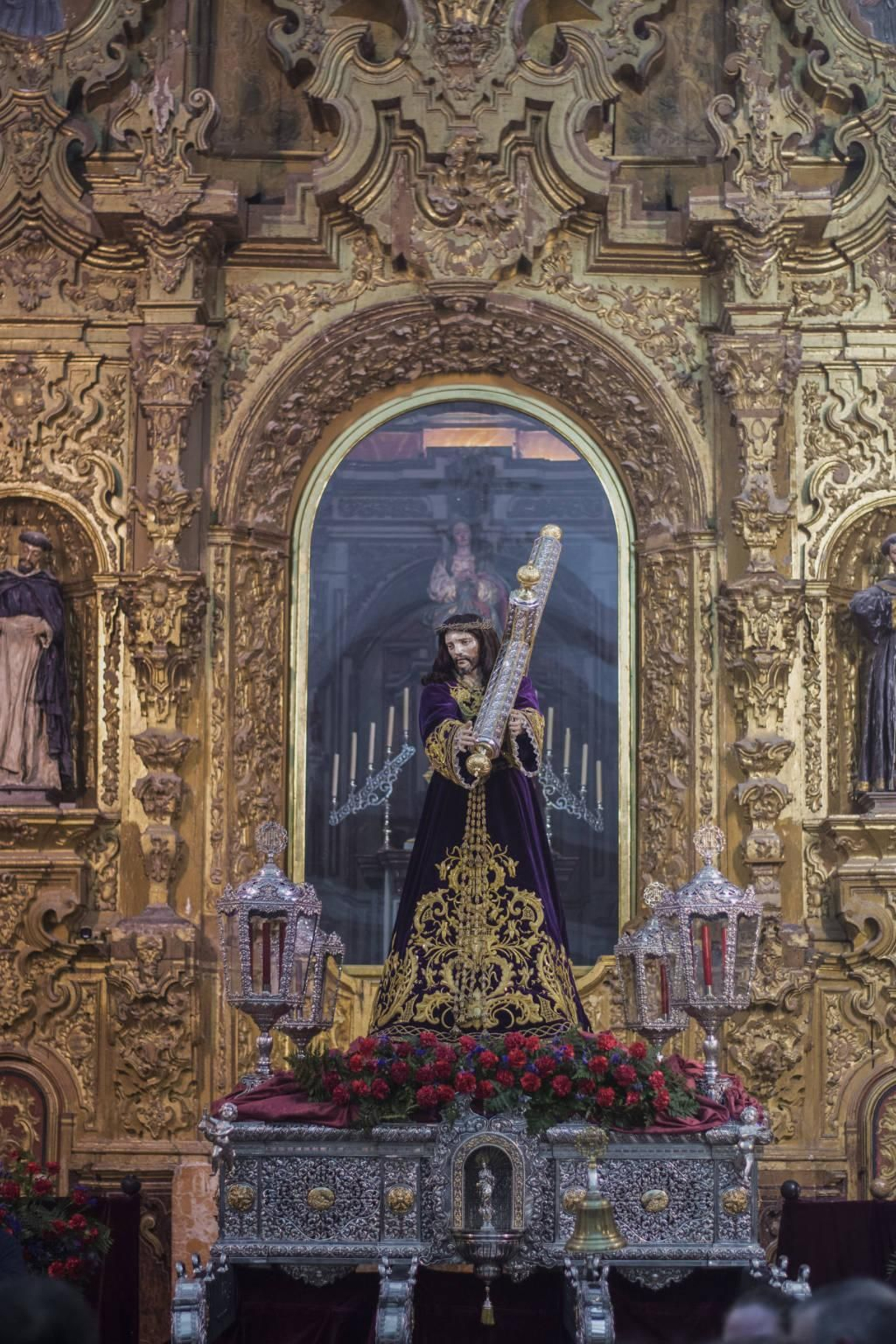 Las fotos de las cofradías de la Magna de Priego de Córdoba, suspendida por la lluvia