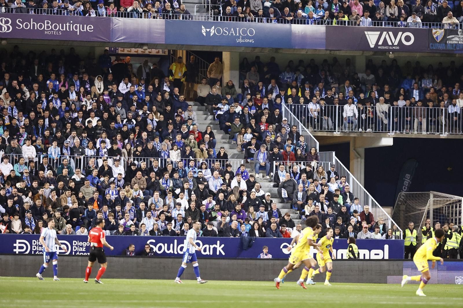 Búscate en las gradas en el Málaga CF-Valladolid en La Rosaleda