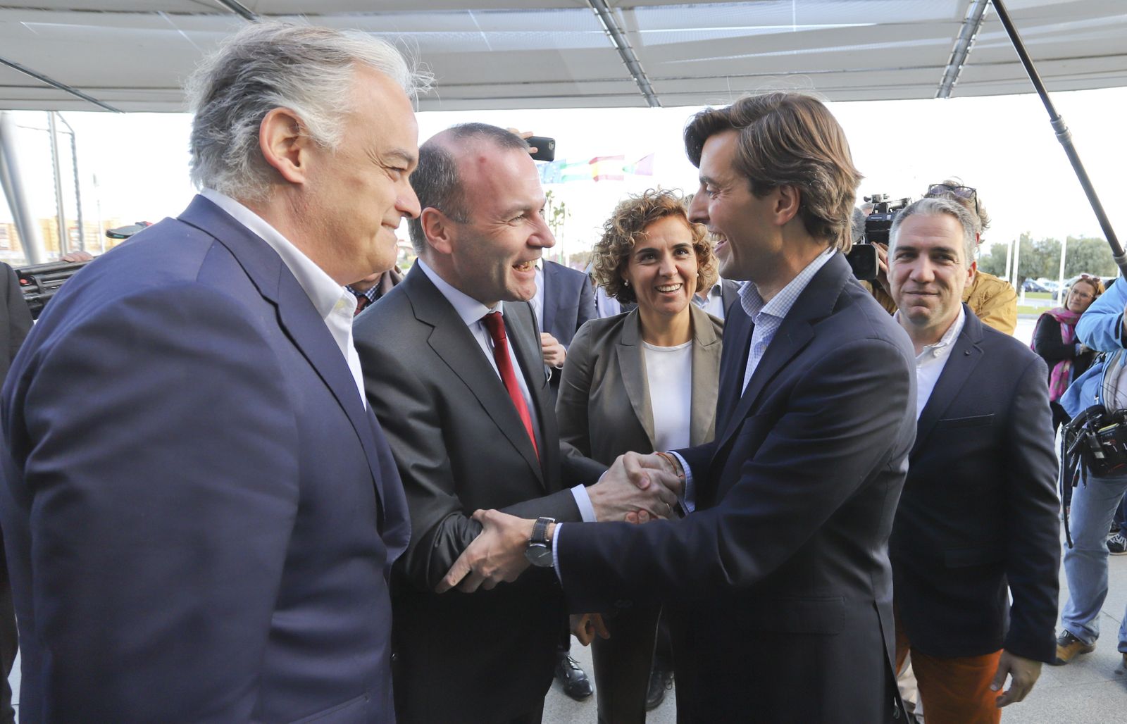 Las fotos del mitin de Pablo Casado en Málaga