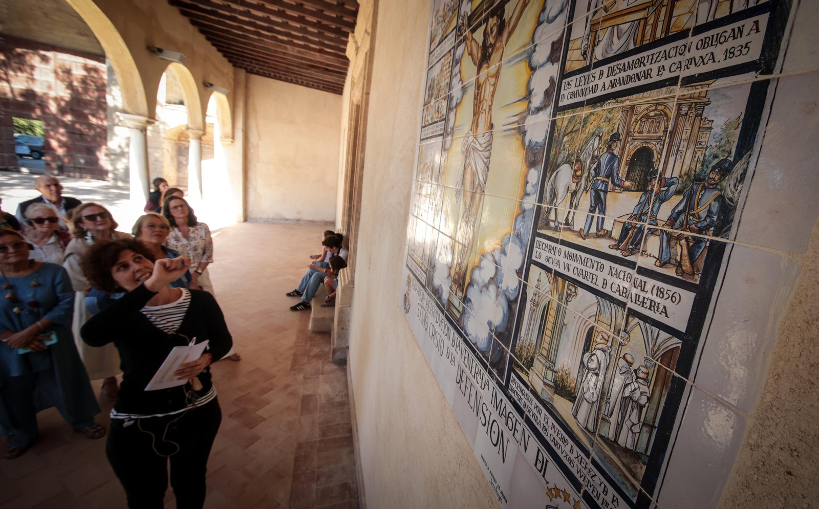 Imágenes de las primeras visitas públicas a La Cartuja de Jerez