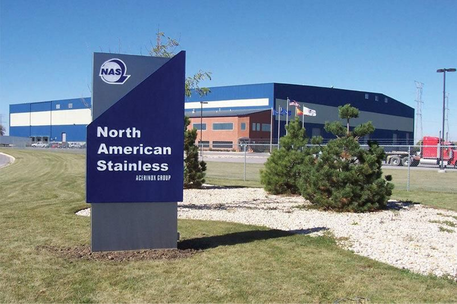 Instalaciones de North American Stainless en EEUU.