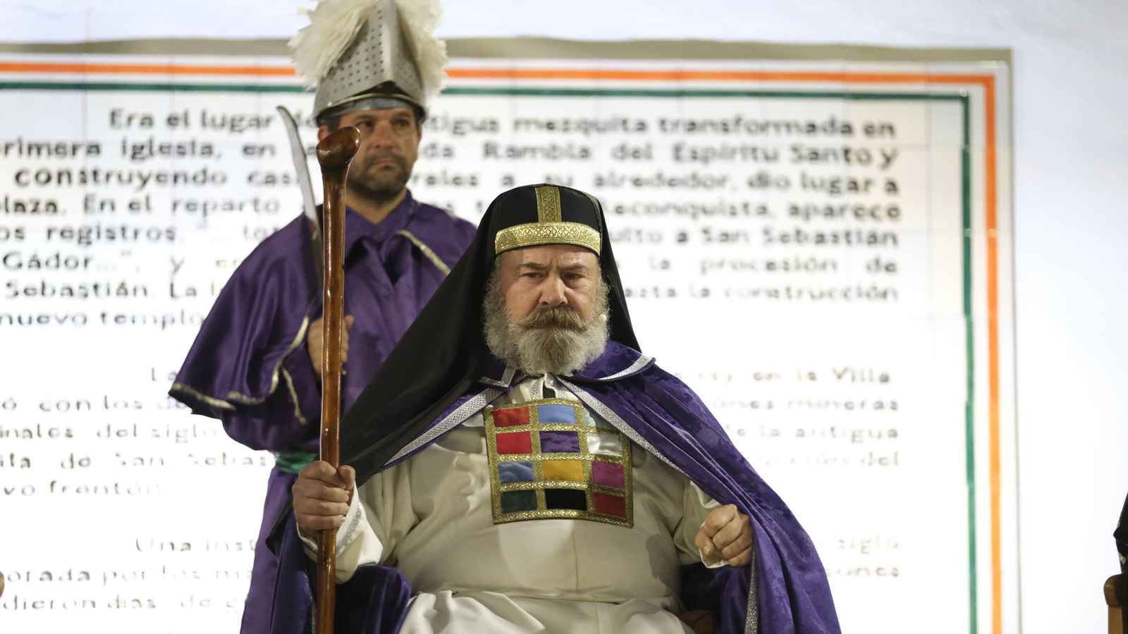 Imágenes de la Pasión Viviente en la Semana Santa de Gádor 2023