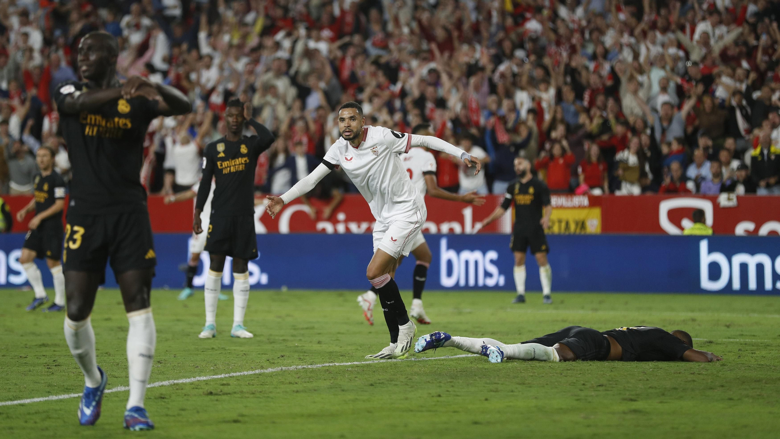 Las fotos del Sevilla-Madrid