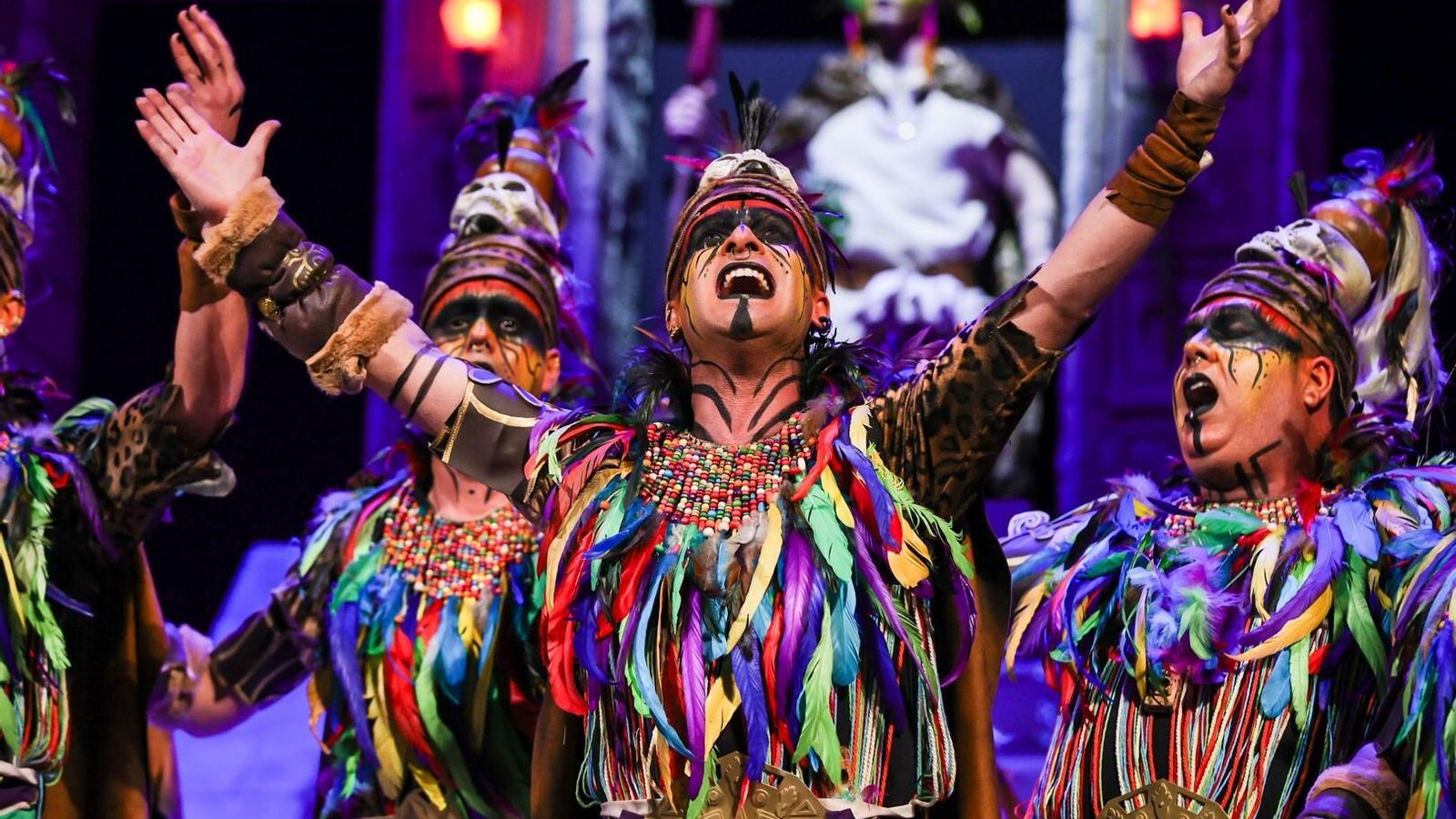 Comparsa ‘Los Dioses’.