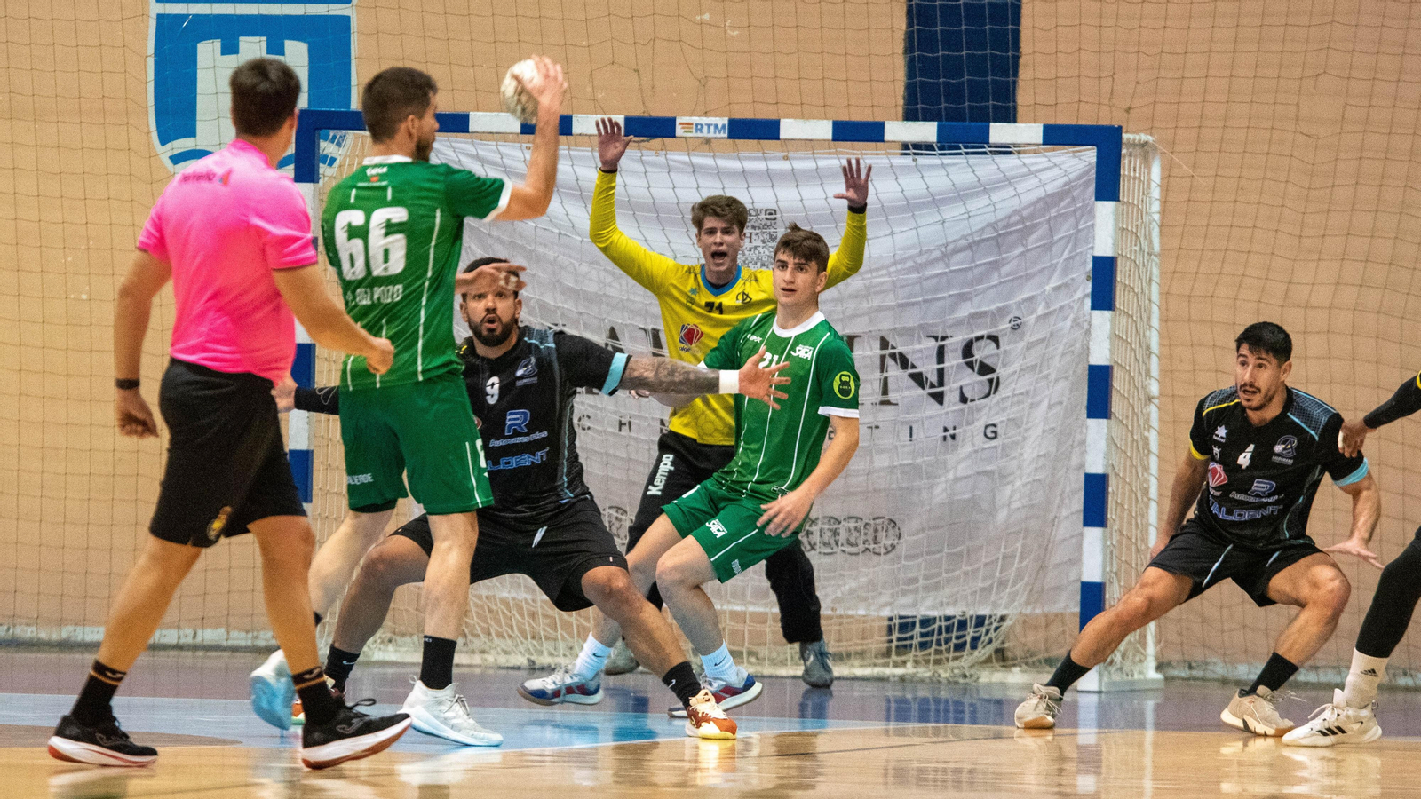 Las fos del BM Ciudad de Algeciras -BM Safa Madrid