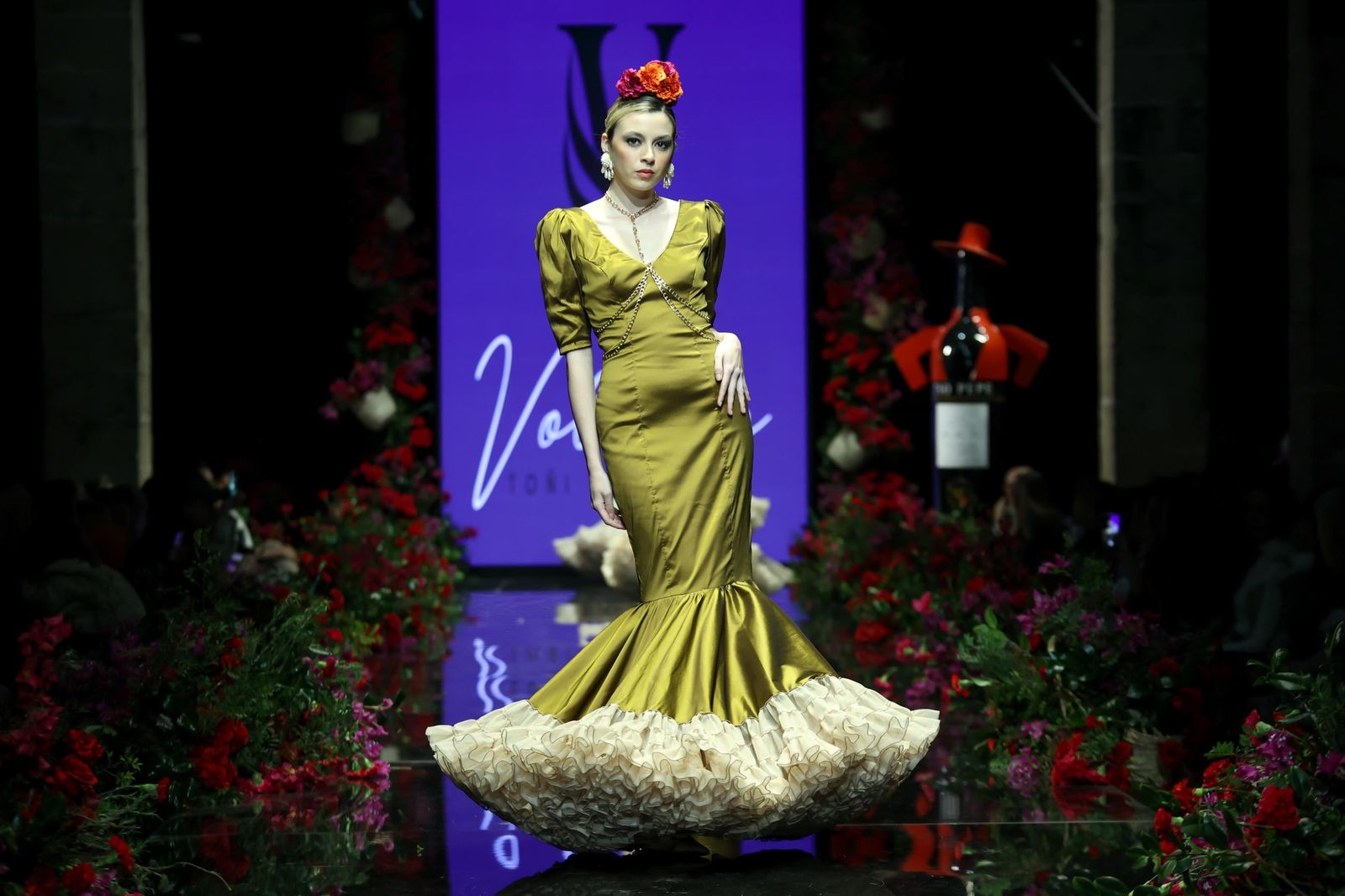 Desfile de Volanteo en la Pasarela Flamenca Tío Pepe Jerez 2024