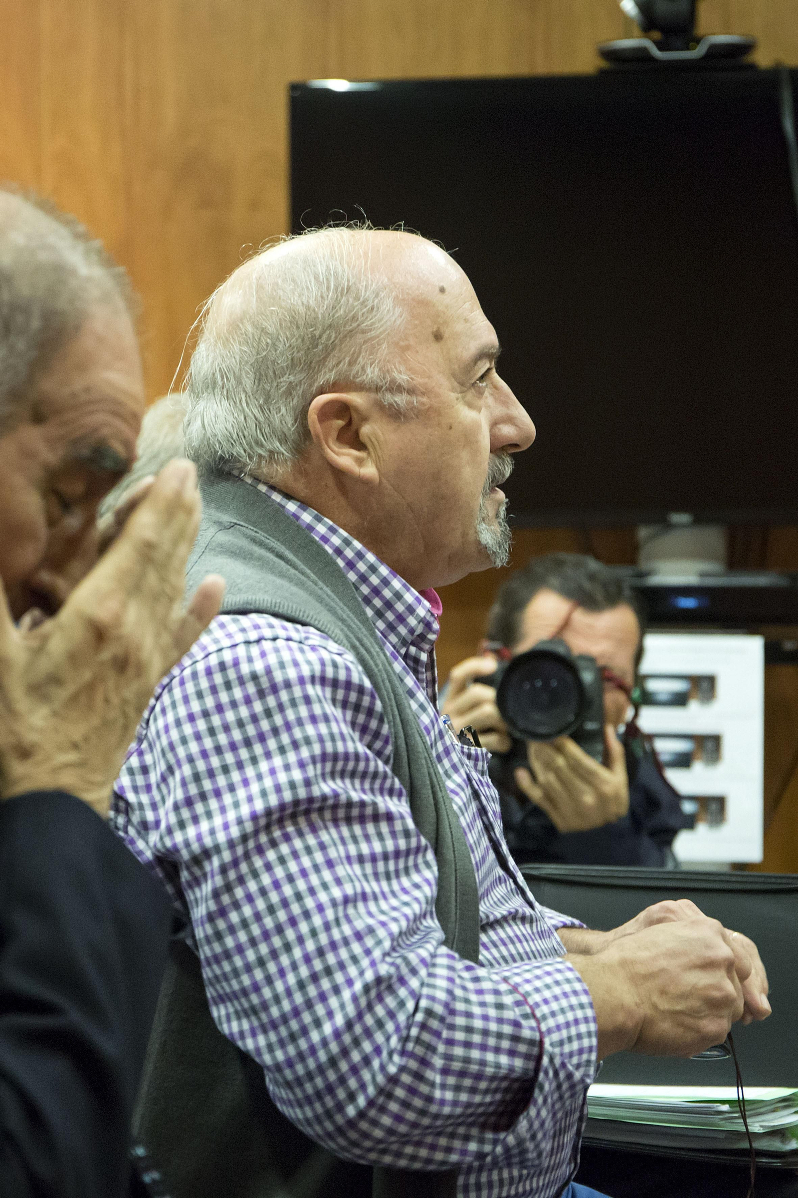 Martín Alba, durante el juicio.